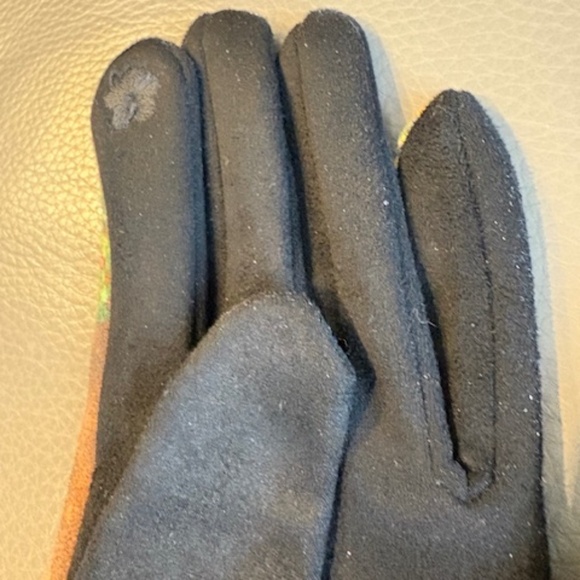 GUSTAV KLIMT The Kiss Women's sz 6.5 -7 finger gloves cotton viscose blend - Picture 16 of 16